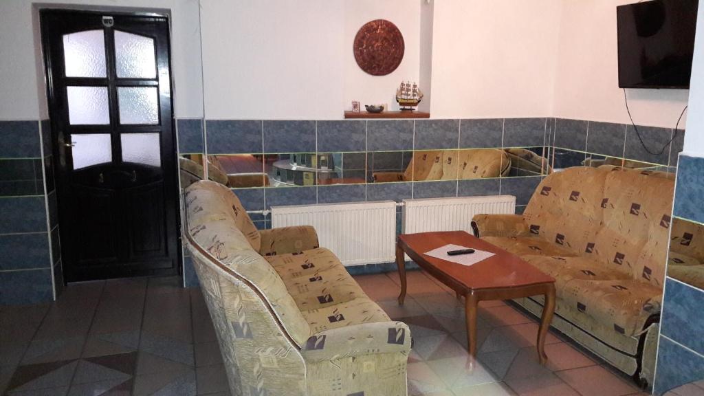 Posezení v ubytování Motel Kotva