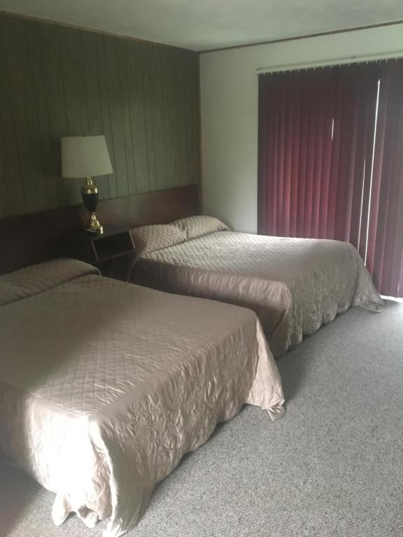 Postel nebo postele na pokoji v ubytování Michael Dee's Motel