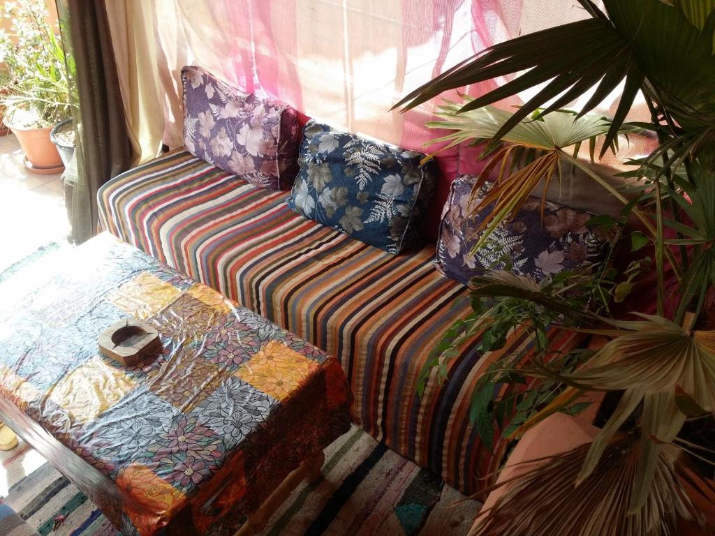 Area soggiorno di Riad Espagne