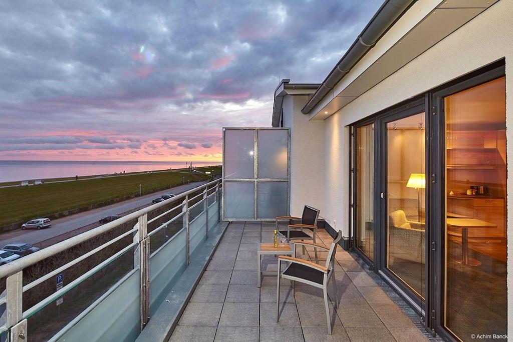 Hotel Schelf GmbH & Co. KG - Deluxe Double Room With Balcony And Sea View