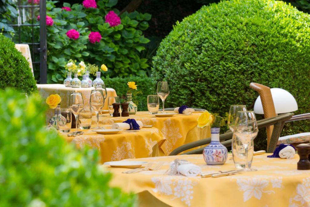 Zahrada ubytování Hotel & Spa A la cour d'Alsace by HappyCulture