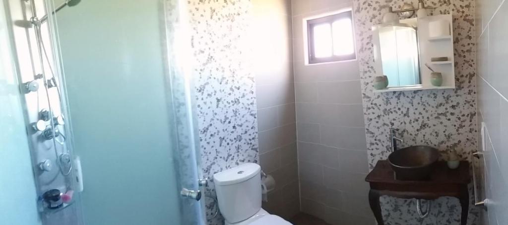 Koupelna v ubytování Aroma de mar casas en alquiler vacacional con hermosa piscina