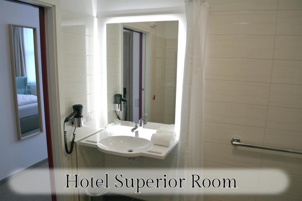 Koupelna v ubytování Hotel Vita Berlin-Messe
