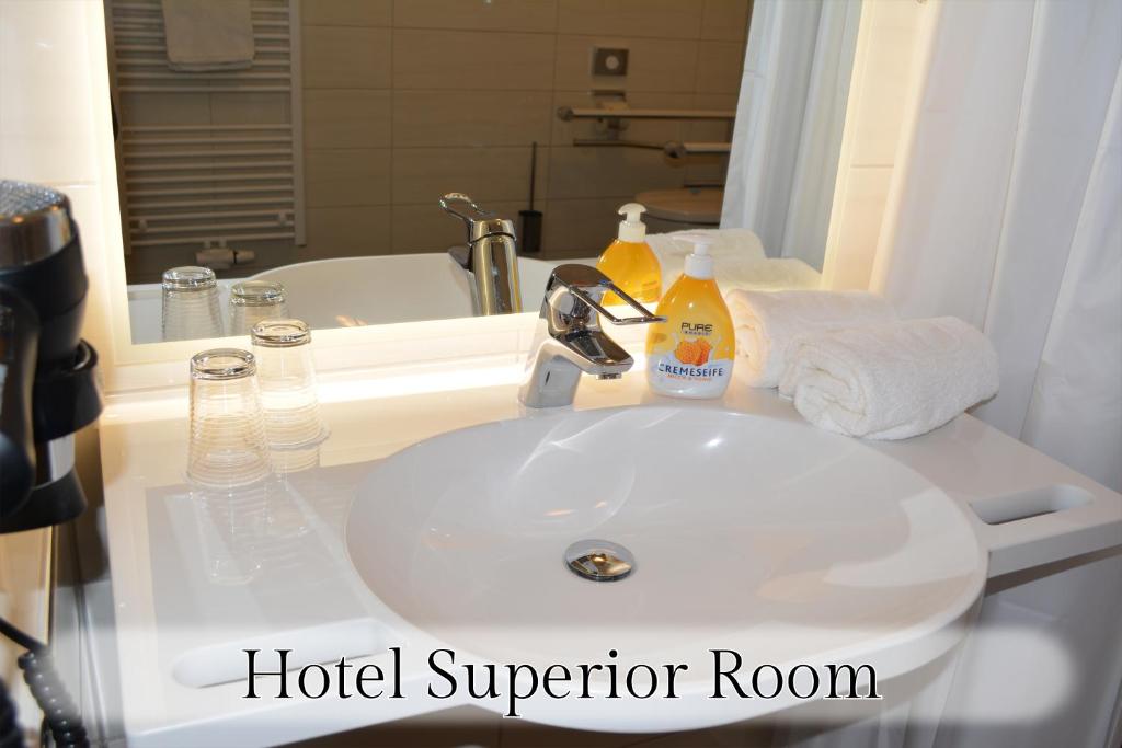 Koupelna v ubytování Hotel Vita Berlin-Messe