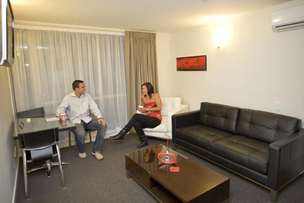 Posezení v ubytování Focus Motel