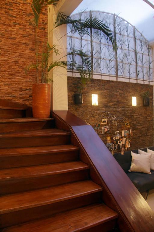 Posezení v ubytování 6 Suites Hotel