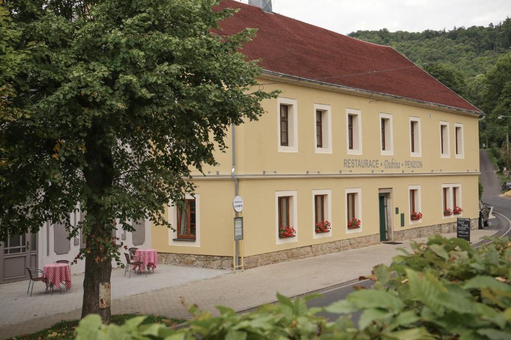Budova, kde se penzion nachází