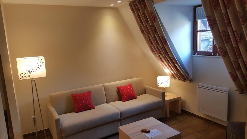Posezení v ubytování Hôtel Winzenberg