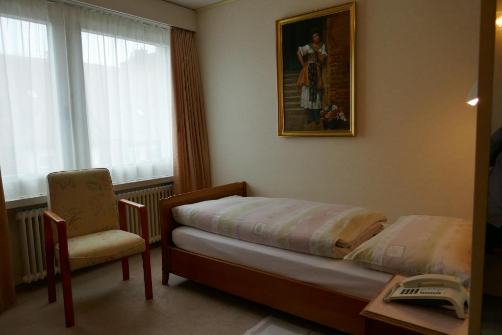 Posezení v ubytování Hotel Terminus Brugg