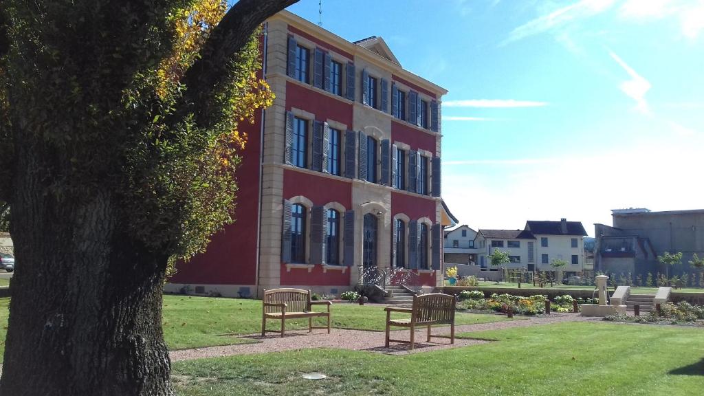 Zahrada ubytování Chambre D’hôtes Parc Johan