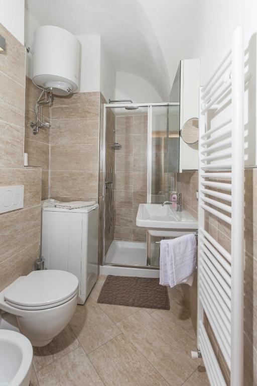 Koupelna v ubytování Residenza Al Cadin