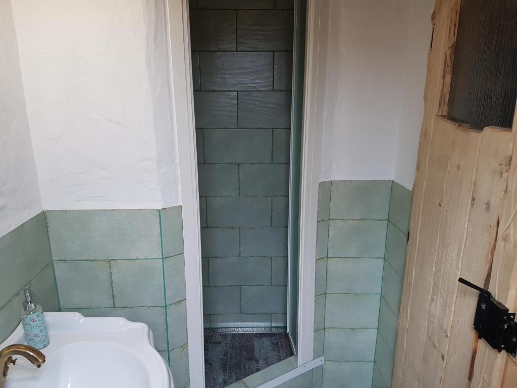 Kúpeľňa v ubytovaní Stodola Sonja