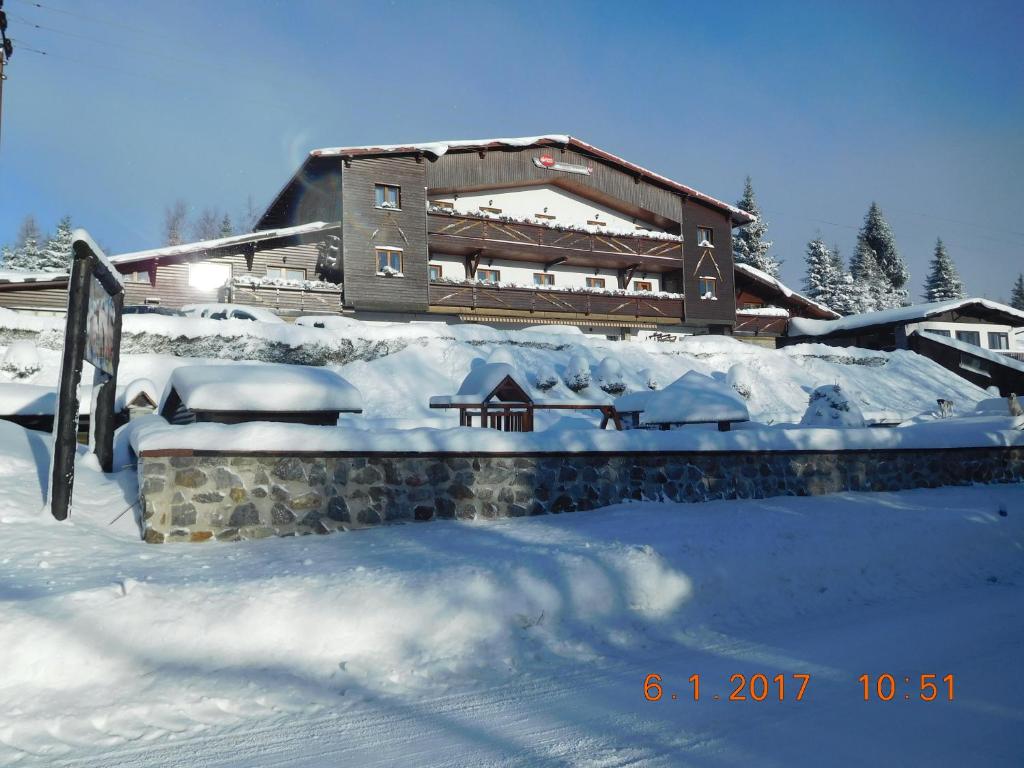 Pension H v zimě