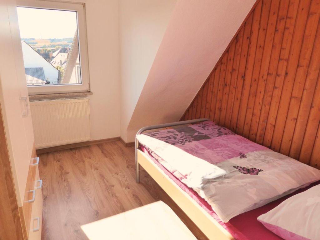 Postel nebo postele na pokoji v ubytování Camberger Ferienhäuschen