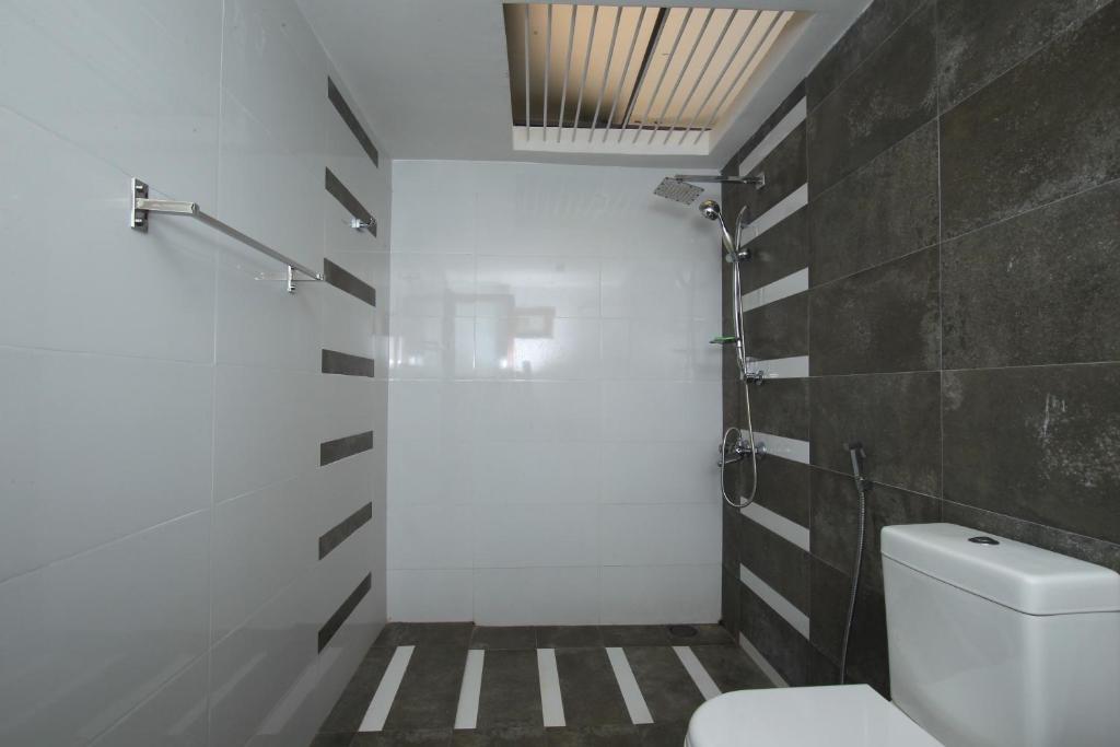 Koupelna v ubytování Breezy Villa
