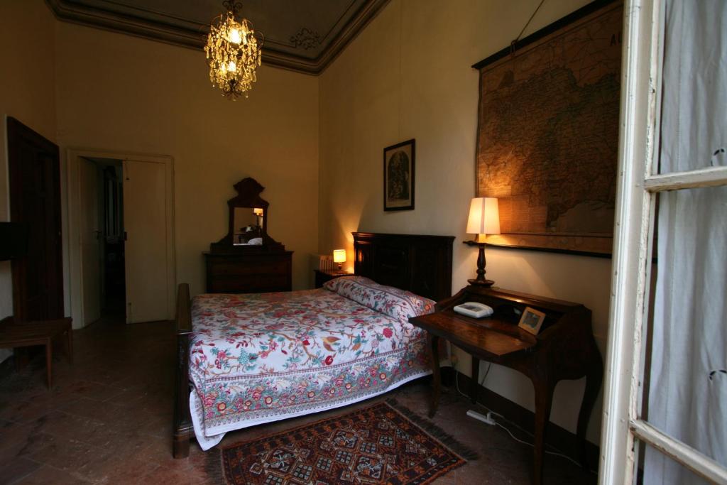 Posteľ alebo postele v izbe v ubytovaní Agriturismo Villa Gropella