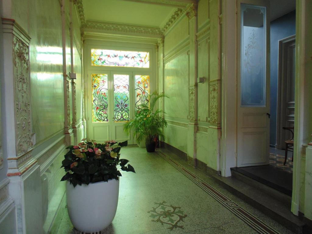 Zahrada ubytování B&B De Gilleminus