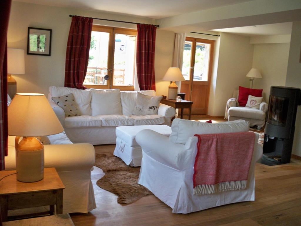Posezení v ubytování Chalet Etoile