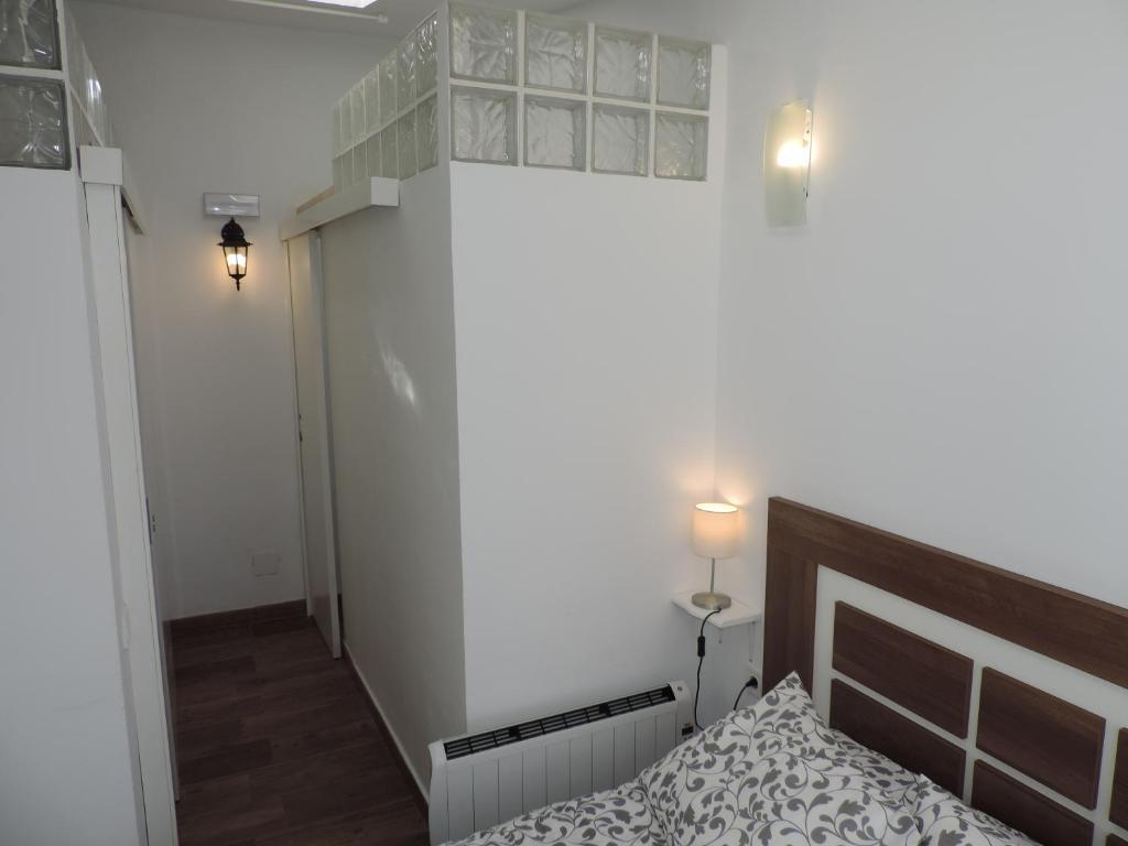 Postel nebo postele na pokoji v ubytování Casa las tres Conchas (2)