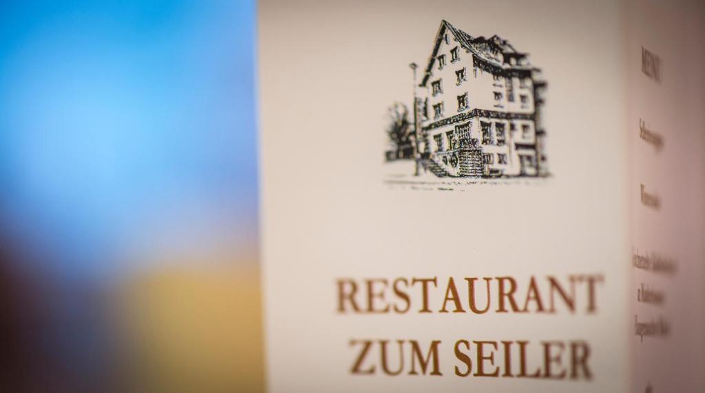 Certifikát, hodnocení, plakát nebo jiný dokument vystavený v ubytování Seiler's Hotel