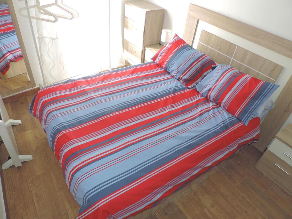 Postel nebo postele na pokoji v ubytování Casa las tres Conchas (2)