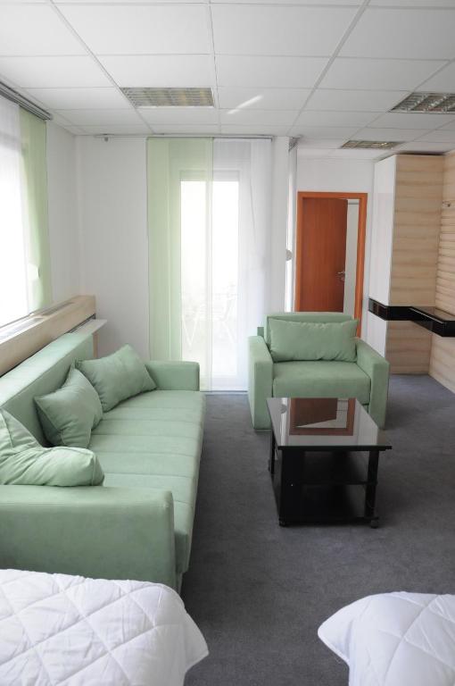 Istumisnurk majutusasutuses Garni Hotel Consul