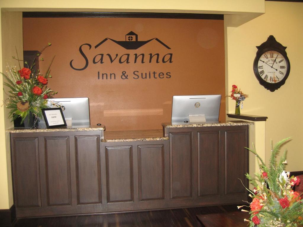 Certifikát, hodnocení, plakát nebo jiný dokument vystavený v ubytování Savanna Inn & Suites