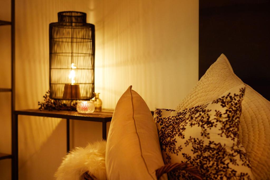 Postel nebo postele na pokoji v ubytování Hotel Gretina