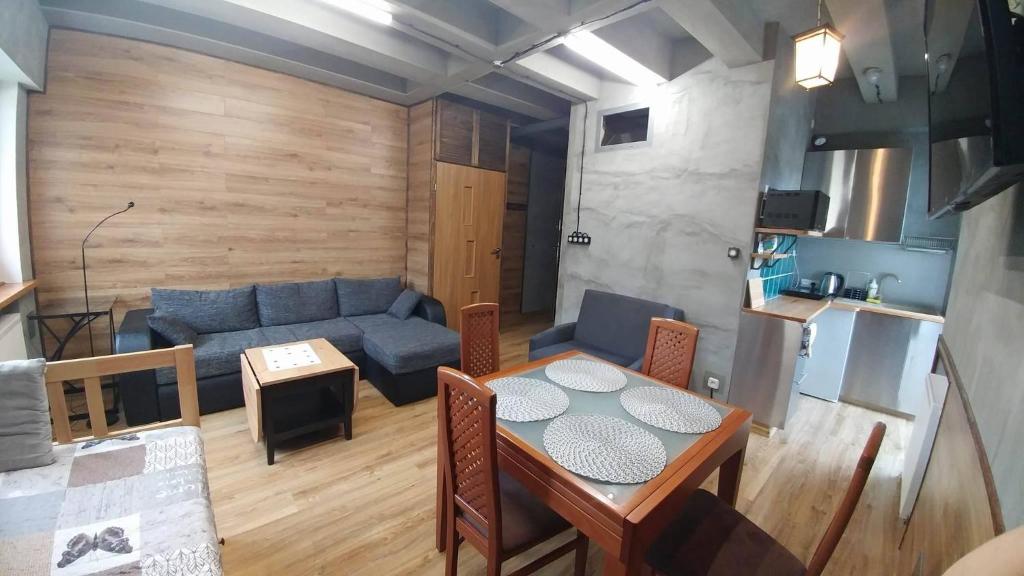 Posezení v ubytování NavyBlue Apartments