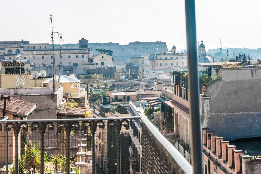 Výhľad na mesto Rím alebo výhľad na mesto priamo z apartmánu