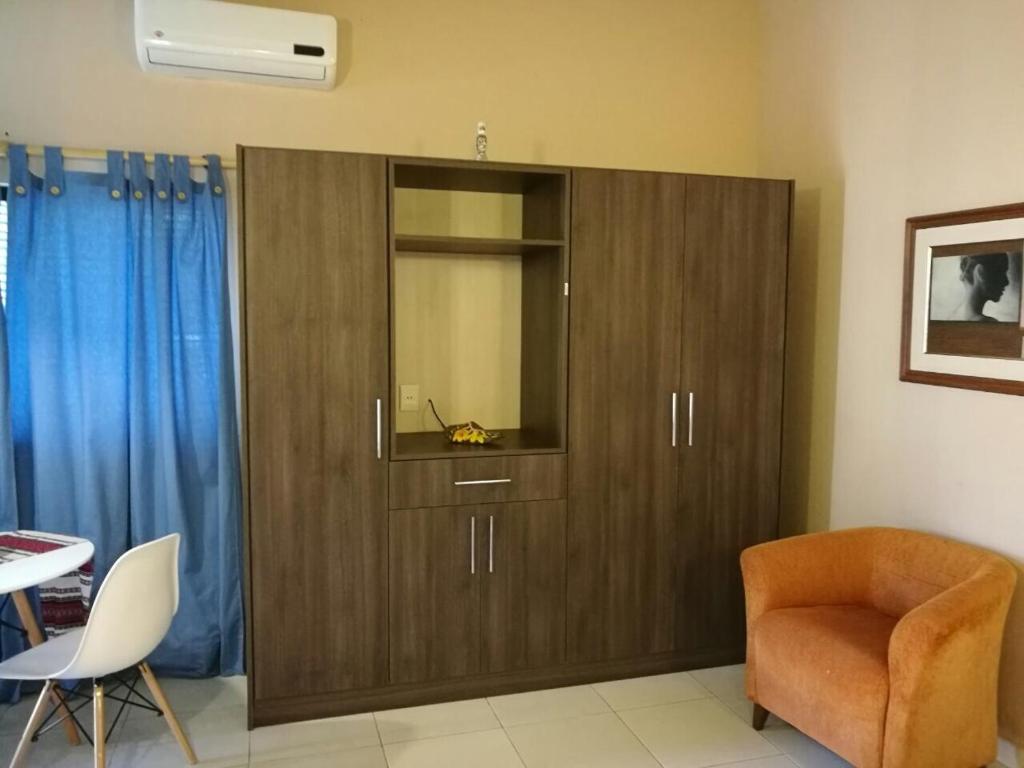Istumisnurk majutusasutuses Mandala Apartments