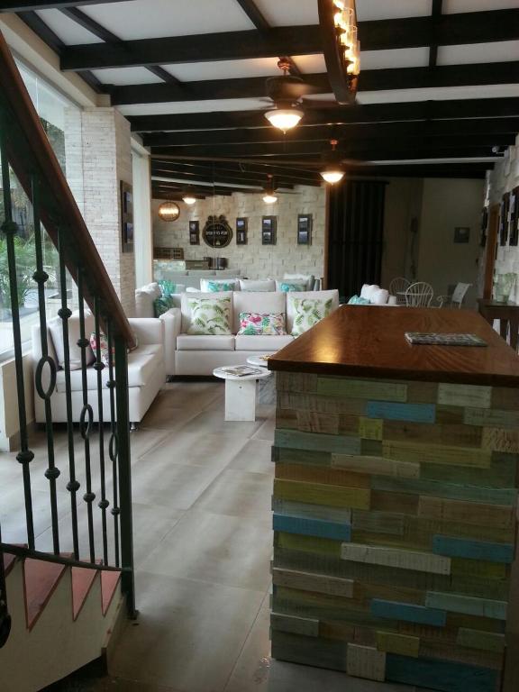 Posezení v ubytování MON Hotel Boutique