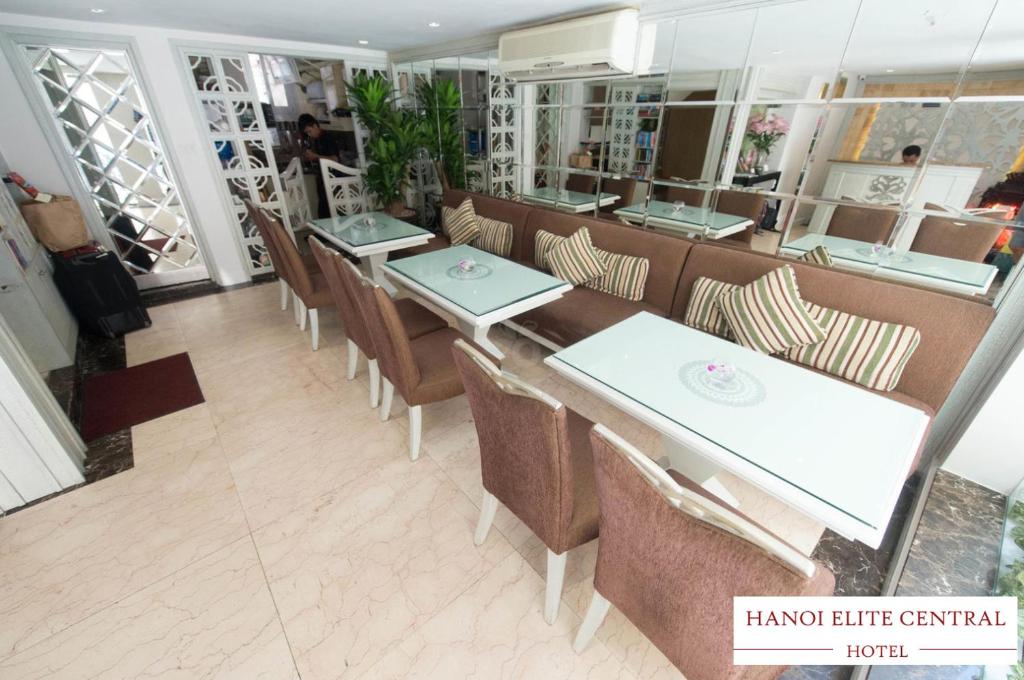 Restaurace v ubytování Elite Central Hotel Hanoi