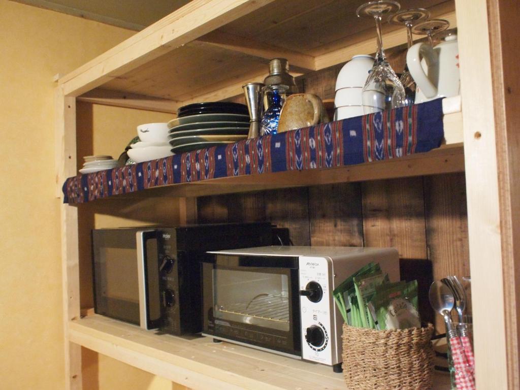 Kuchyň nebo kuchyňský kout v ubytování Hostel Otro Mundo