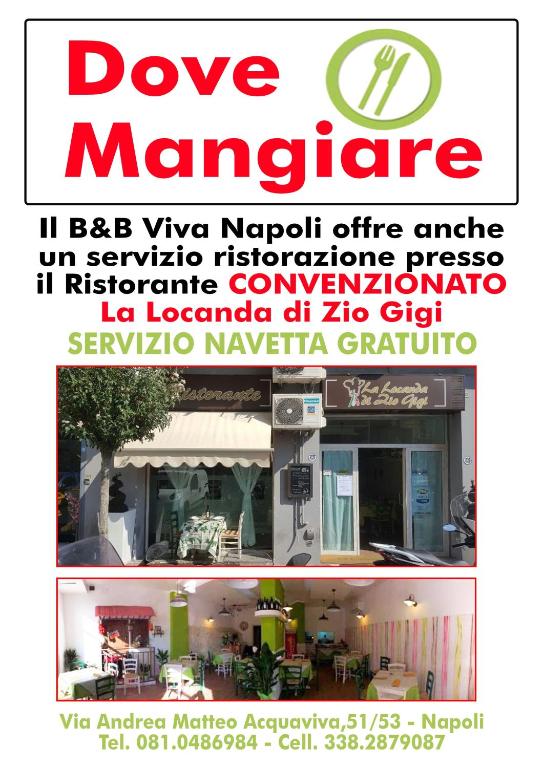 Certifikát, ocenenie alebo iný dokument vystavený v ubytovaní B&B VIVA NAPOLI