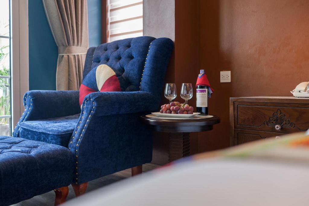 Khu vực ghế ngồi tại Eden Boutique Hotel & Spa