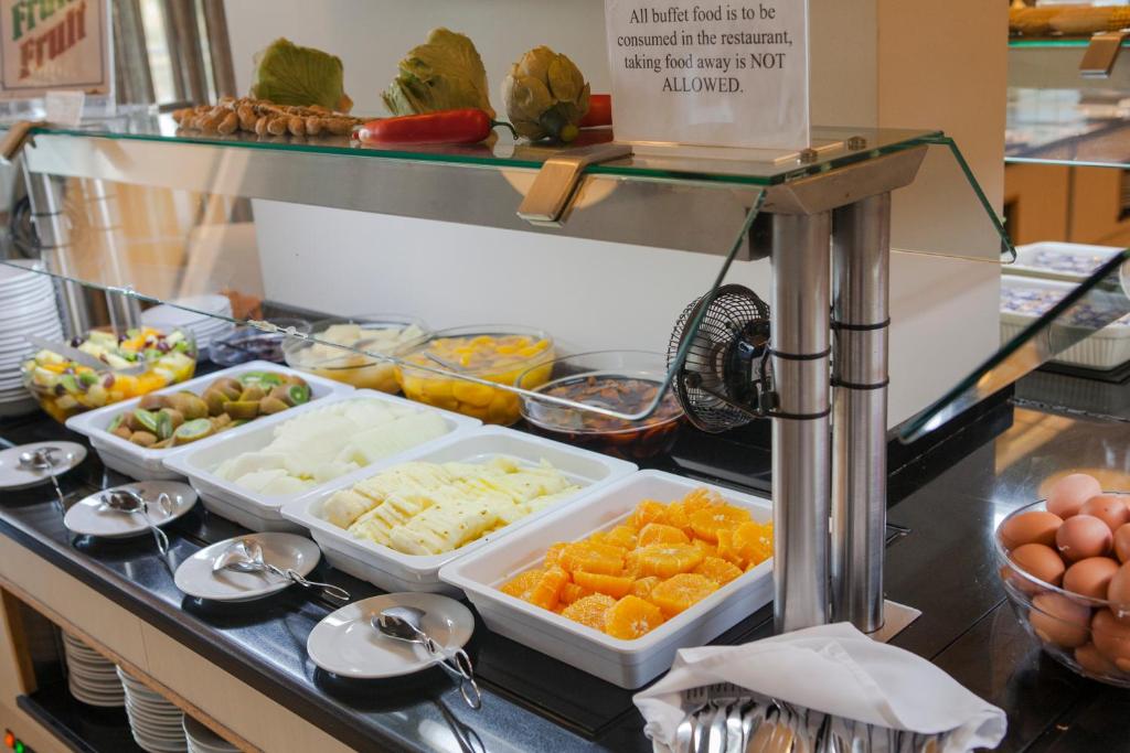Eten bij of ergens in de buurt van het aparthotel

