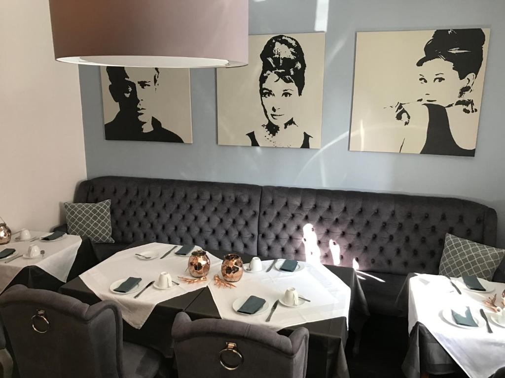 Posezení v ubytování Hotel Heddernheimer Hof