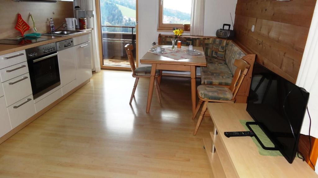 Kuchyň nebo kuchyňský kout v ubytování Sohlerhof