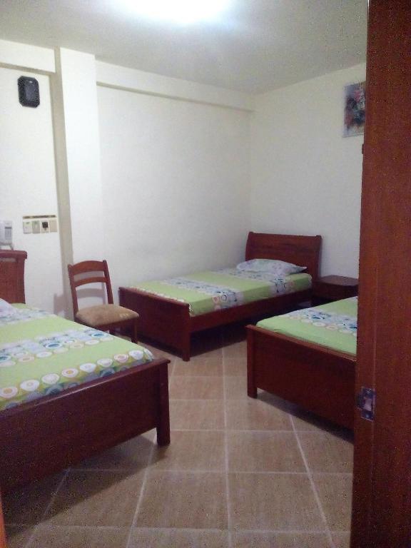 Postel nebo postele na pokoji v ubytování Hotel Murcia