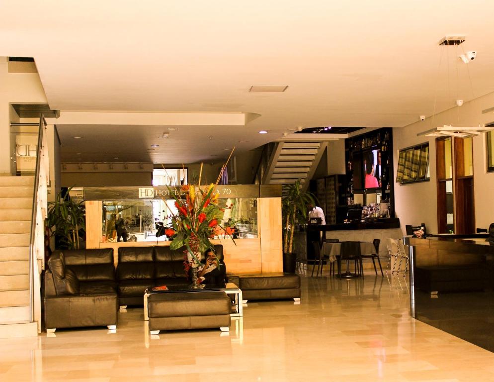 Posezení v ubytování Hotel Dorado La 70