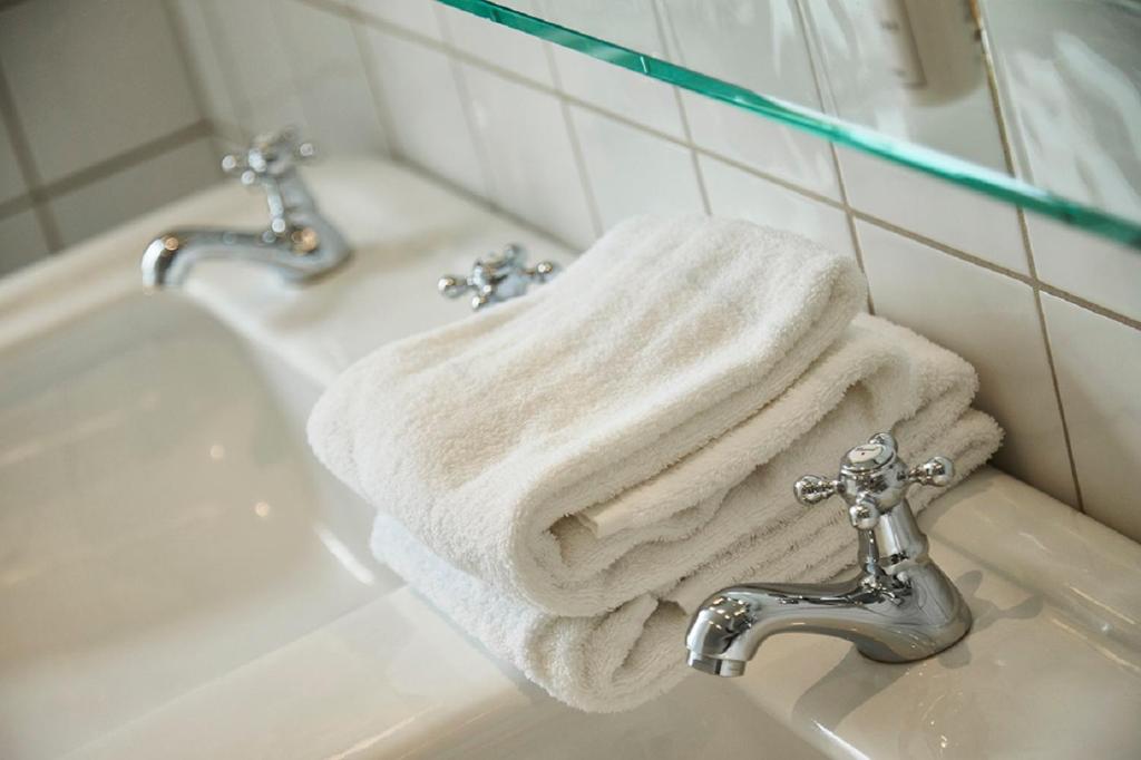 Ένα μπάνιο στο Hotel Randers