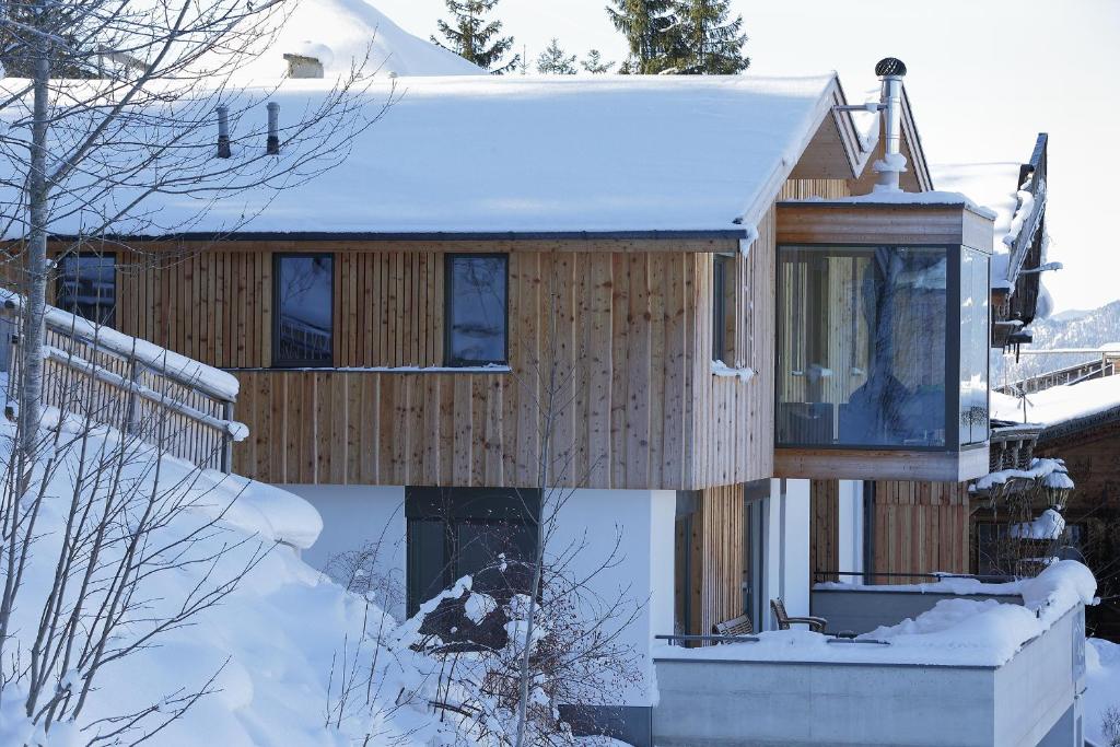 Chalet Alm Planai v zime