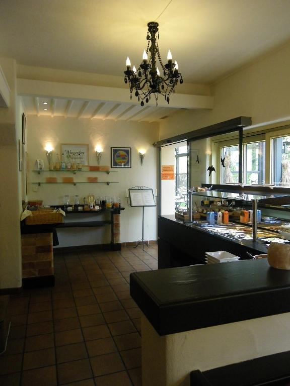 Kuchyň nebo kuchyňský kout v ubytování BIO Hotel Bayerischer Wirt Augsburg