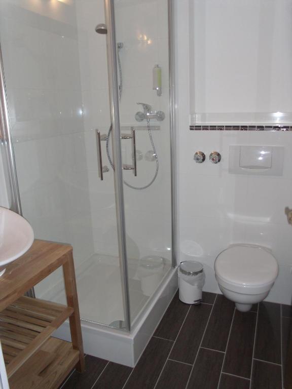 Koupelna v ubytování BIO Hotel Bayerischer Wirt Augsburg