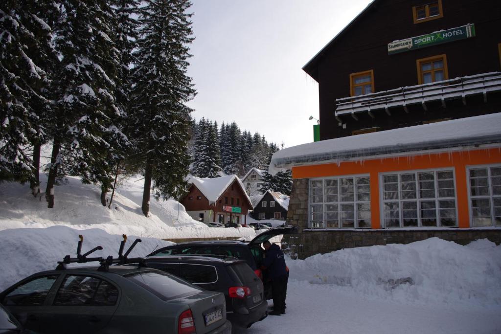 Harrachov Apartman v zimě