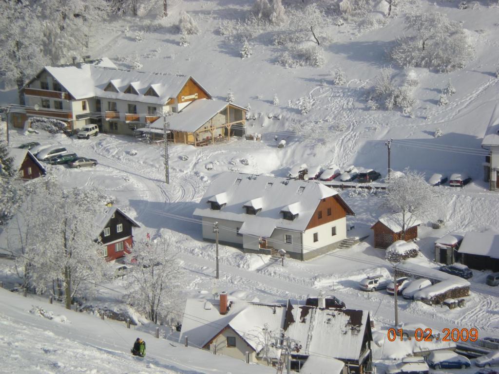 Penzion Eliška v zimě