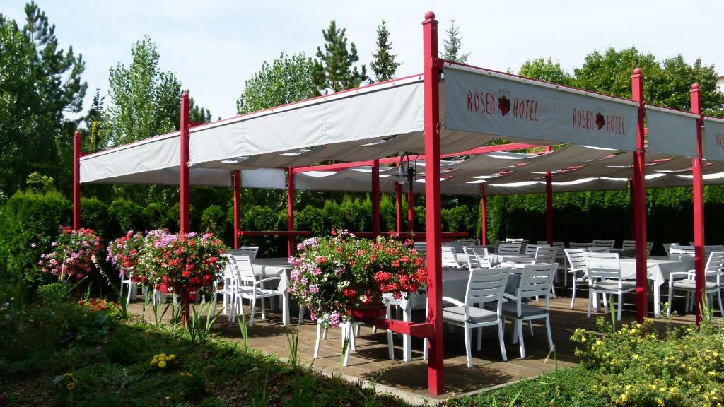 Zahrada ubytování Rosen-Hotel