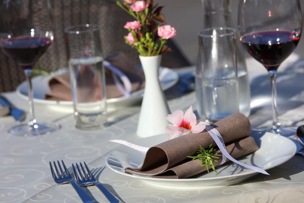 Nápoje v ubytování Dei Hotel Schönblick