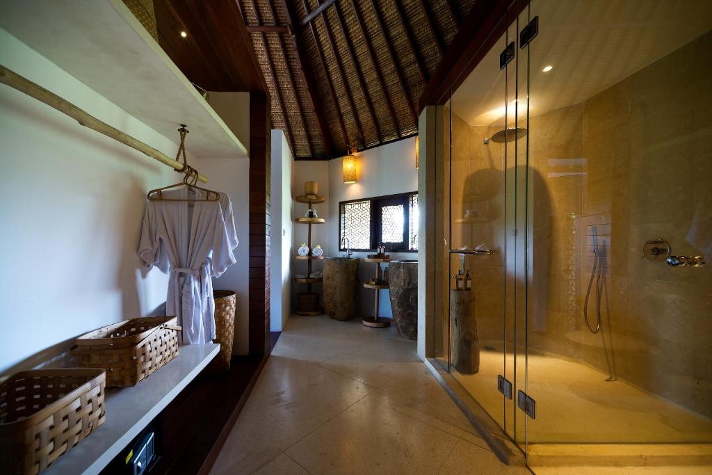 Koupelna v ubytování Planta Boutique Resort